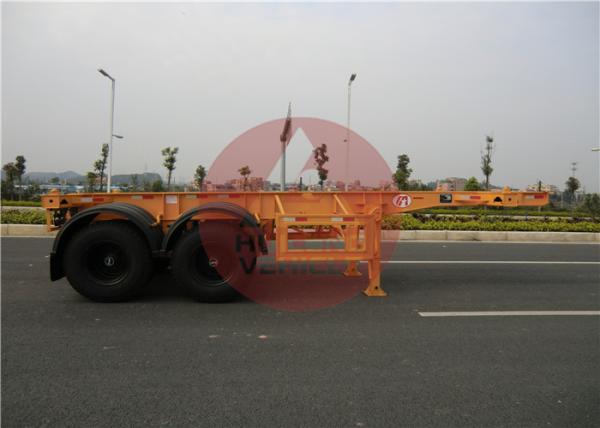 2 Axle 40ft Shipping Container Trailer Light Weight For Transport Logistics System
