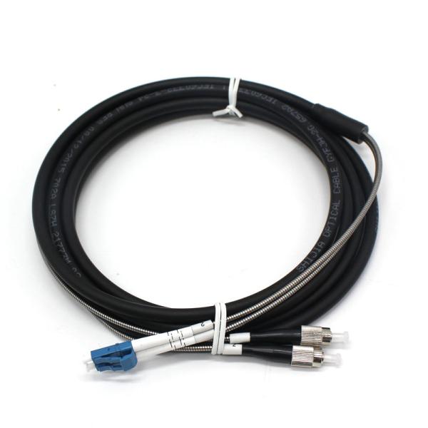 Fabricant LC- LC câble blindé à fibre optique pour les interfaces intérieures et extérieures RRU RRH CPRI mode unique