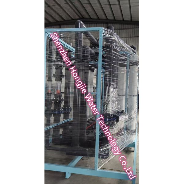 30m³/H Double-Stage Industrial Reverse Osmosis System With EDI For Ultra-Pure Water Treatment