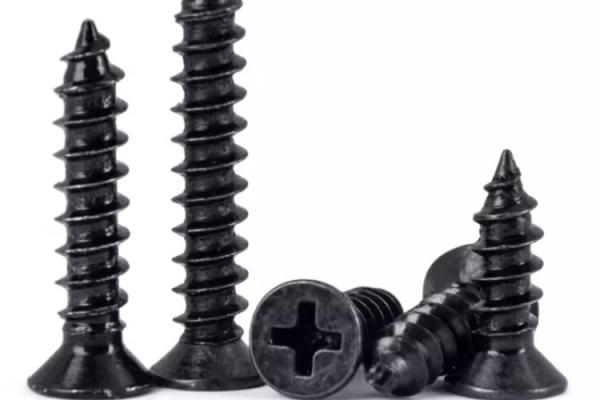 CSK screws M10 M20 Carbon steel Flat head Hexagon tapping screws Grade8.8 Metal bolts