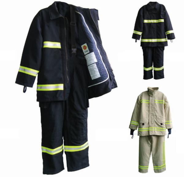 MED Nomex Material Fireman Suit Zippered Type Various Color High Durability