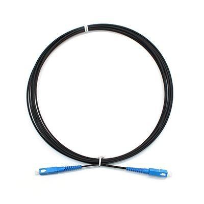 SC Fiber Optic Drop Cable , FTTH Patch Cord for Indoor / Outdoor