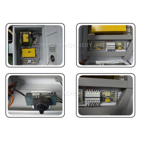 Full Cover Shroud CNC Vertical Machining Center For Iron Ore Engraving