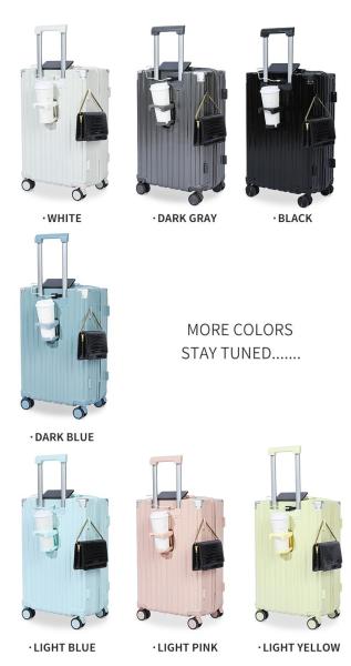 1682New cup holder Mute universal wheel password box for travel luggage
