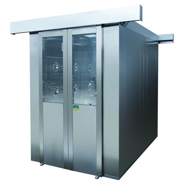 Double Doors Interlock Clean Room Air Shower Clean Room Air Shower Booth