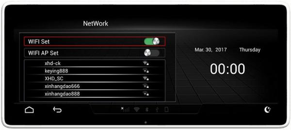 Ouchuangbo wholesale Car Radio gps navi for 10.25 Audi Q7 2006-2015 With mirror link 1080 video android 9.0 4GB+64GB