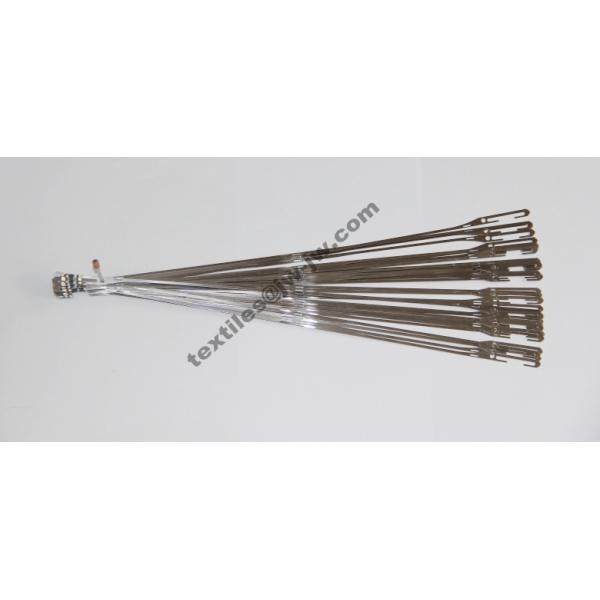 Weaving loom spare parts Steel Heald Wire C Type Rapier Loom Spare Parts