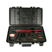 Parte movible negro de la espuma de la caja de arma que graba prenda impermeable de los 26X11X3cm