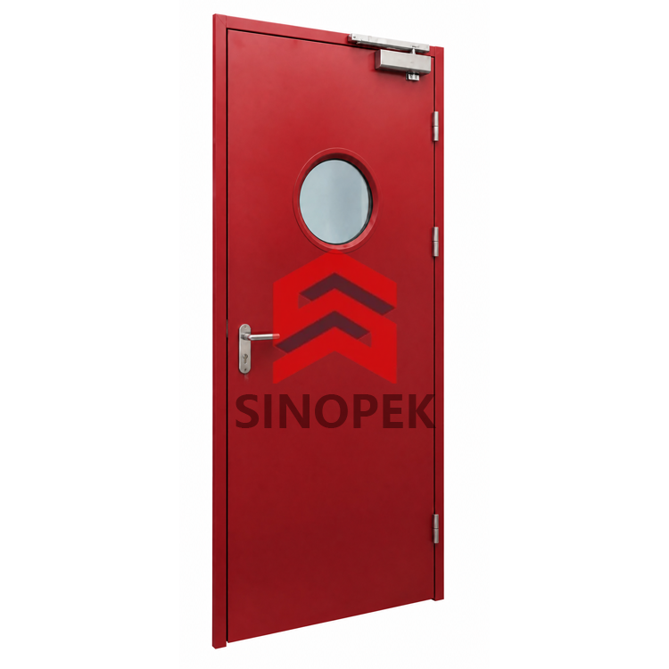 Electric Airtight Hinged Cleanroom Door | Automatic Operation | GMP Standard