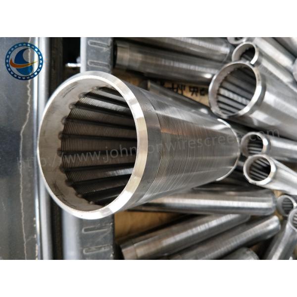 High Capacity Filter Wedge Wire Mesh With Flange And Weld Rings