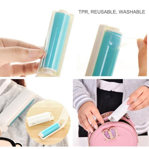 щетка ролика перевозчика волос одежд ковра 18.7cm мини пластиковая для собаки кота