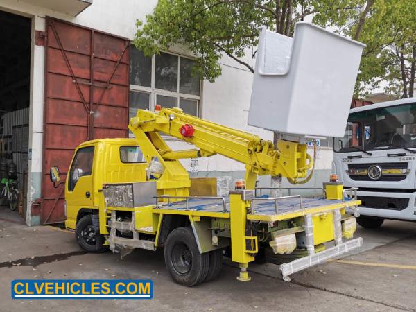 100P 98hp 12M ISUZU Aerial Platform Truck