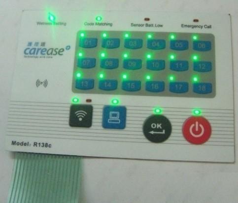 LGF/EL Lamp/LEDs Backlight Membrane Switches Manufactured by ISO9001&ISO13485 Certified Factory in China