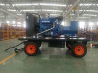 Gerador diesel montado em reboque de arranque elétrico de 37,5 Kva
