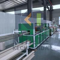 160 - 240 kg/h Extrudeuse de profilés en PVC Machines de fabrication de portes et de fenêtres