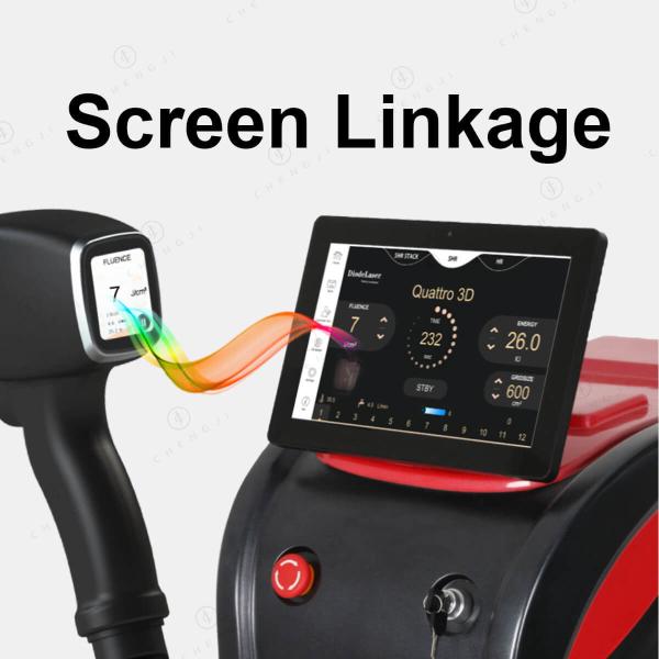TEC Cooling Portable Diode Laser Machine Commercial Laser Permanent Hair Removal Machine 4500W