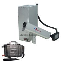Machine portative de nettoyage du laser 50w pour le sac à dos de dérouillage avec la batterie au lithium ternaire