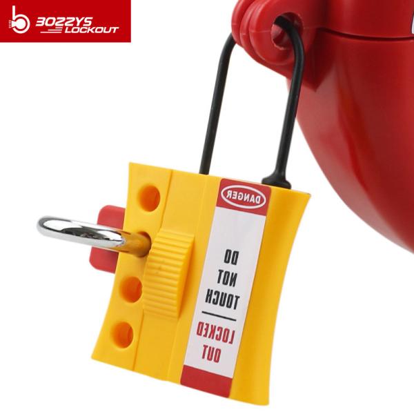 BOSHI New Product 4 Holes Nylon Body Material Lockout Hasp For Workplace
