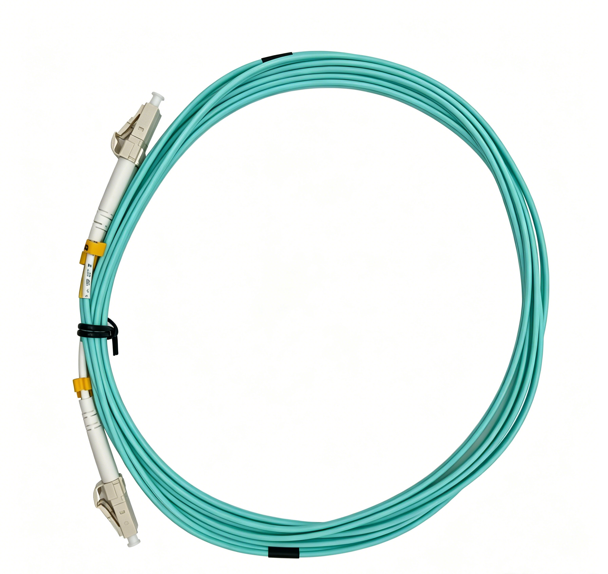 3M 100G OM4 Multimode LC/UPC Duplex Patch Cable With Low Insertion Loss