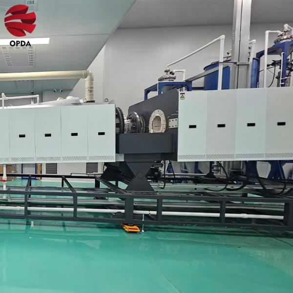 Heating Rotary Kiln Furnace Even Heating Fully Automatic Temperature Control Horizontal