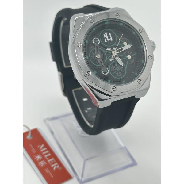 Минималистские спортивные силиконовые наручные часы водостойкие из нержавеющей стали