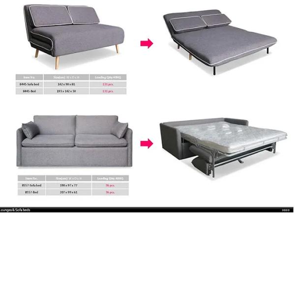 Modern Furniture Living Room Sofa Bed Sets Sofas for Custom High Density Virgin Foam
