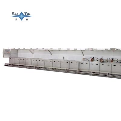 40KHz / 80KHz Ultrasound Washing Machine Valve Body Electrolytic Cleaning Line