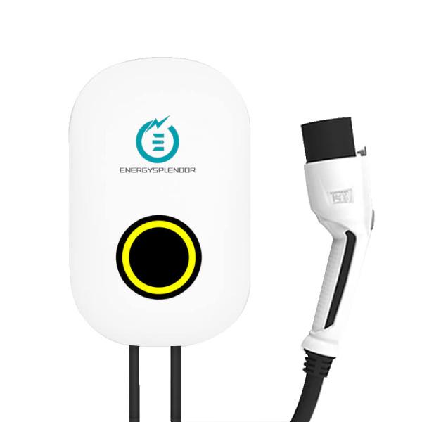 7kw 32a Swipe Card High Power EV Charger AC Wallbox Type1 Type2 For Home Use