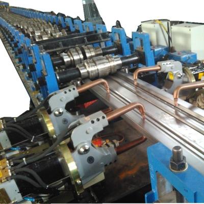 Os painéis rolam formando a máquina do perfil do obturador da máquina 2.5mm para o painel do caminhão