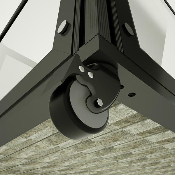 Металлическая домашняя клетка для домашних животных Алюминиевая сплав Дом для собак Клетка для собак