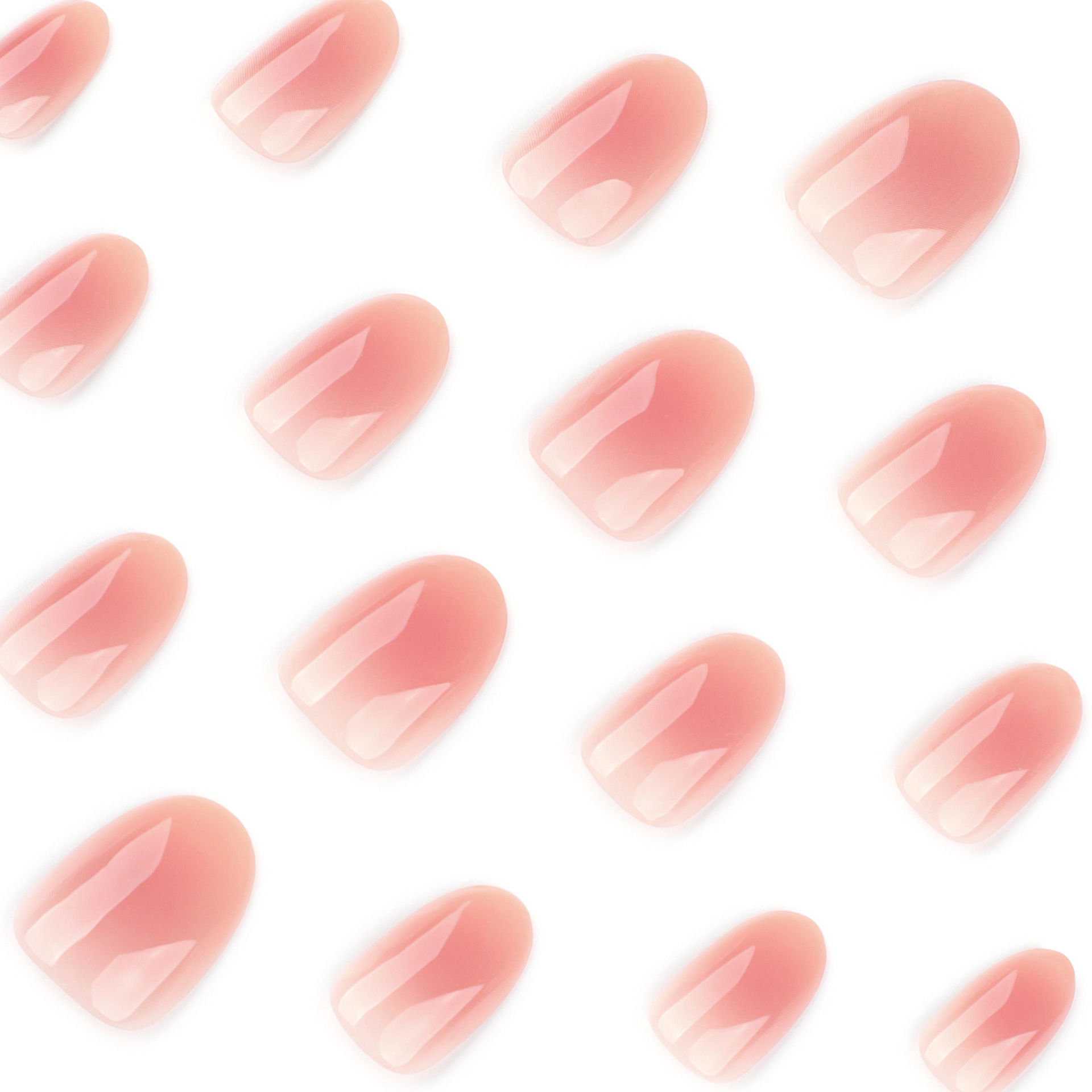 CE Cat Eyes Press On Nails ODM Short Almond Fake Nails Solid Color