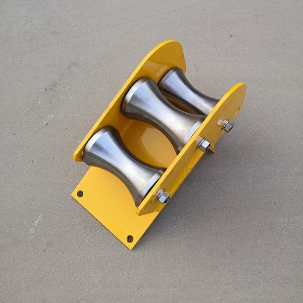 Alloy Steel Cable Roller Heavy Duty Wheel Pay Off Pulley