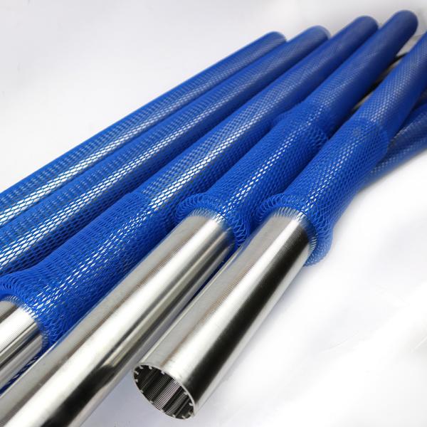 50 микрон размеры слота клин проволока раны экрана трубы из нержавеющей стали фильтр элемент трубы для фильтрации жидкости