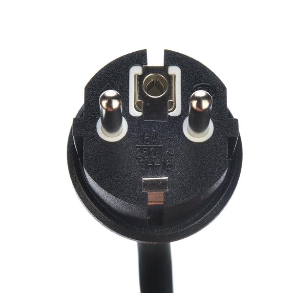 Certified DIN VDE 0620/EN 50075 1990 Insulated Rubber Cable Euro 16A 3 Pin Plug H07rn f for Solar PV1-f Cable 4mm2 6mm2