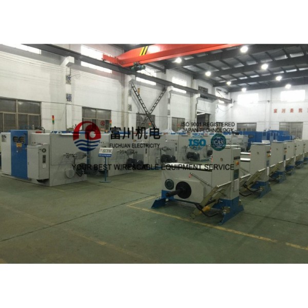 630 Active Pay Off Double Twist Bunching Machine Double Wire Twisting Pneumatic