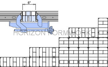 Durable Concrete Wall Form Accessories Doka Frami Clamp For Aligning Panel Formwork Systems