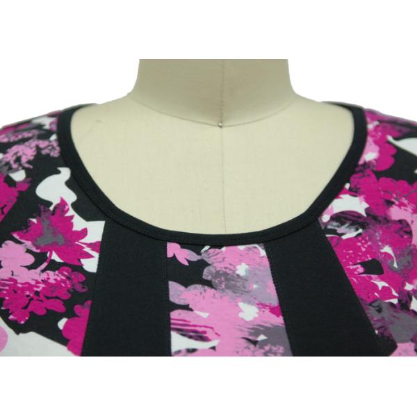 Romantic Long Sleeve Floral T Shirt Top , Full Sleeves T Shirts For Womens Beautiful