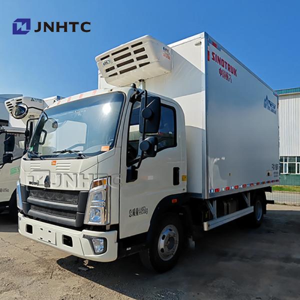 Nouveau camion réfrigérateur HOWO 4x2 camion de nourriture légère camions réfrigérateurs