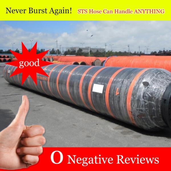 OEM Length Dredge Self Floating Hose High Wear Resistance For Marine Dredging
