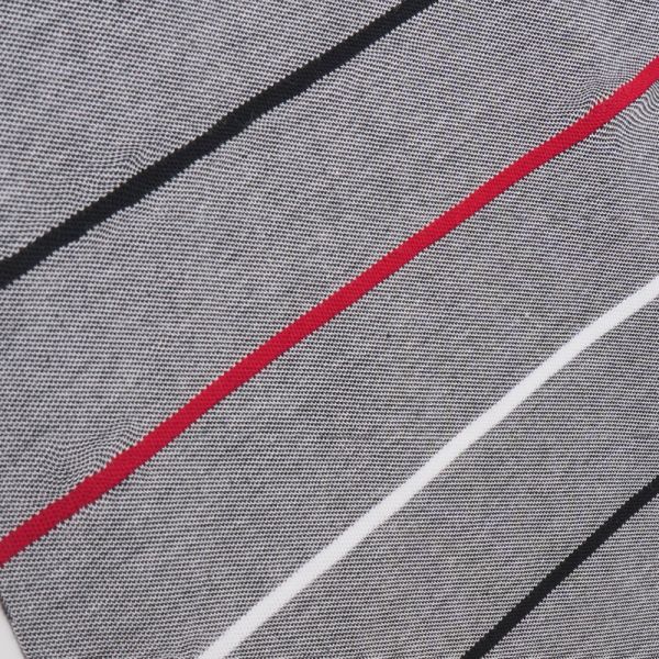 Striped Cotton Pique Fabric: 185cm Wide Stretch For Modern Polos