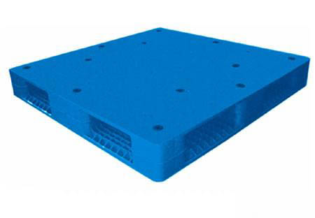 Durable Flat Surface Industrial Plastic Pallet 1000*1000mm Warehouse Storage Packing