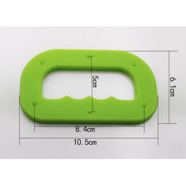 Красочные ручки полиэтиленового пакета качества еды/хозяйственная сумка носят ручку