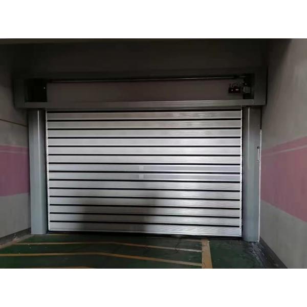 Spiral Aluminum Alloy Radar High Speed Roller Shutter Door For Warehouse