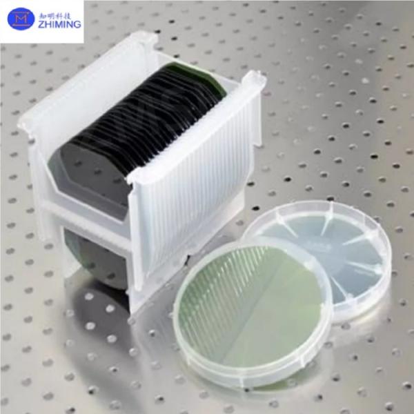 Obleas epitaxiales de SiC de 2 pulgadas, 3 pulgadas, 4 pulgadas y 6 pulgadas 4H-N, grado de producción