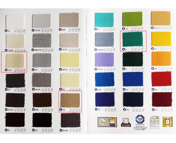 Outdoor retractable awning Aluminum commercial manual awning