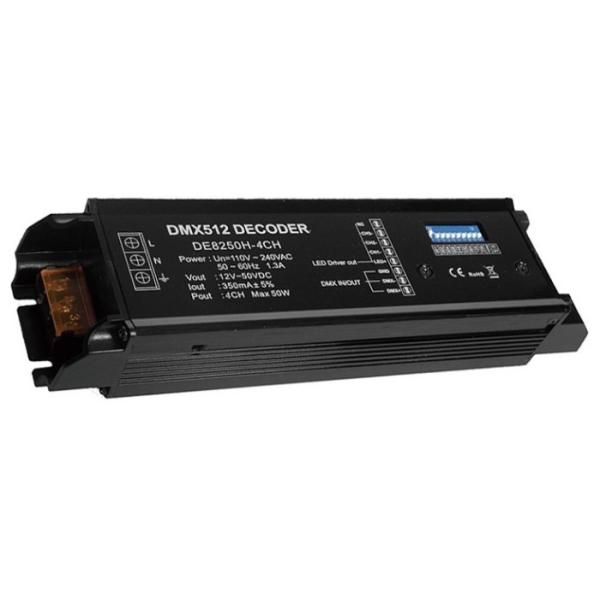 High Voltage LED DMX512 Decoder With 4 Channels Constant Current PWM Output