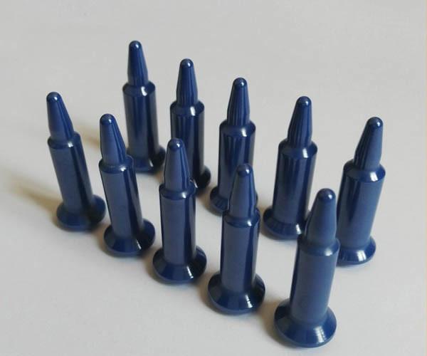 Guia cerâmico cerâmico produzível à máquina centrando-se do Pin Rod da zircônia azul branca que posiciona o Pin