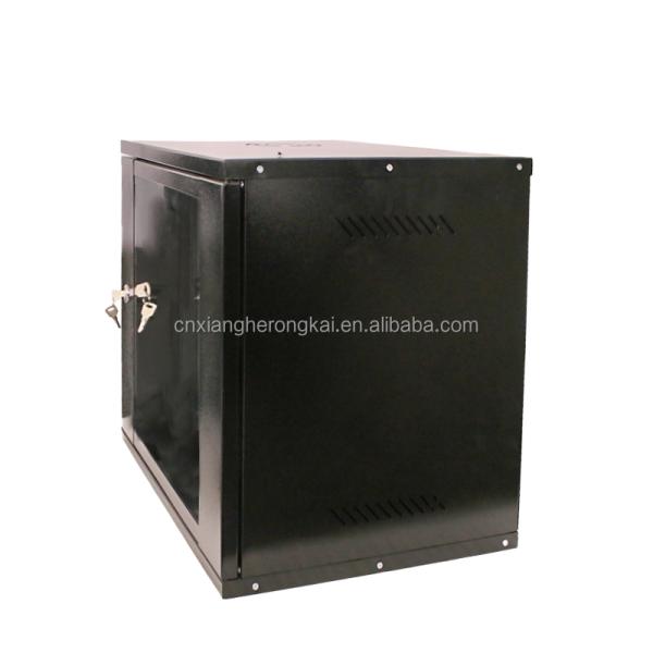 Customizable 6u Server Rack Enclosure for Indoor Network Cabinet and Server Management