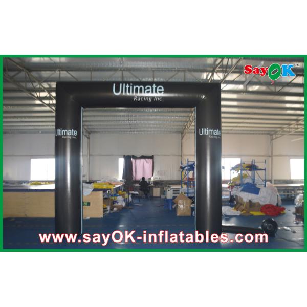Inflatable Start Finish Arch PVC Cube Square Inflatable Door Arch Model Waterproof Foldable Gate With Logo