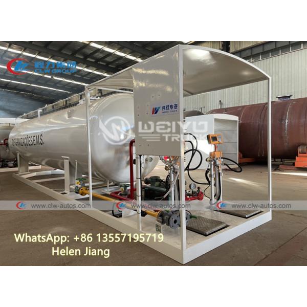 Скид ASME 20cbm 10MT установил газ LPG Refilling завод